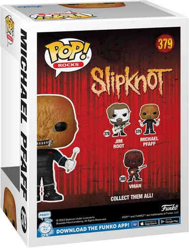 Vista 3 de Funko Pop! Rocks: Slipknot - New Guy - Tortilla Man - Figura de vinilo coleccionable - Idea de regalo - Producto oficial - para niños y adultos