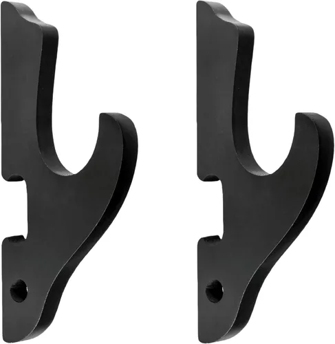 Vista 11 de Juego de 2 ganchos de espada para montaje en pared, soporte ajustable para Katana Wakizashi Tanto Genji Sword Arms Rack