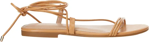 Vista 6 de The Drop Sandalias planas Samantha con cordones para mujer