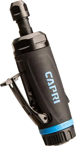Vista 10 de Capri Tools Molinillo de troquel recto Air de 1/4 pulg. 1 HP, cuello extra largo de 5.5 pulgadas