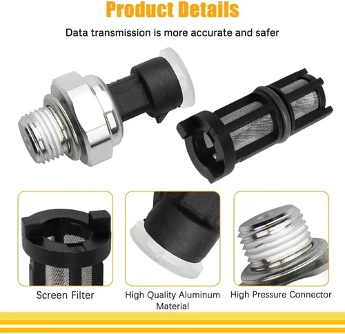 Vista 8 de Sensor de presión de aceite y enchufe para Chevy Silverado 1500 2500 3500 Impala Tahoe Trailblazer Express Corvette Suburban Avalanche y GMC Sierra