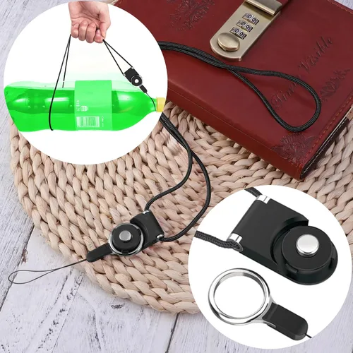 Vista 7 de Aenllosi Funda de almacenamiento rígida de repuesto compatible con cámara Canon PowerShot V10 Vlog, bolsillo de malla para cable de carga USB