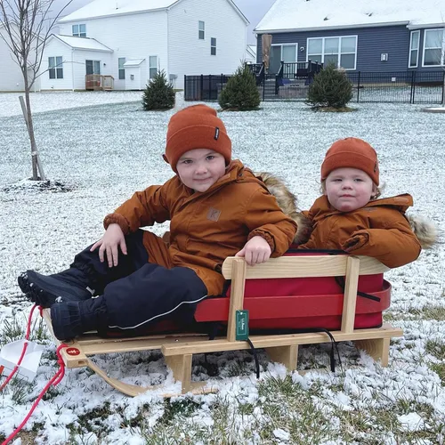 Vista 6 de FURTALK - Gorro tejido de invierno para niños y niñas gorros de punto