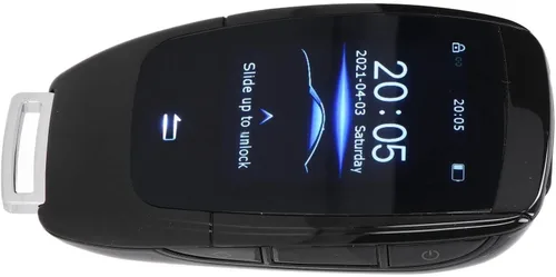 Vista 9 de Aramox Llave remota inteligente, llave inteligente universal TK900 LCD Smart Key Remote Entrada sin llave para botón de arranque y parada del motor