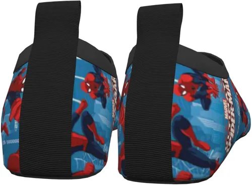 Vista 3 de HUHUSW Superheros - Zapatos de agua para niños ligeros antideslizantes con piel de agua calcetines de agua descalzos para deportes piscina playa