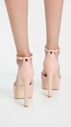 Vista 3 de Stuart Weitzman Sandalias con plataforma de discoteca para mujer
