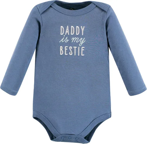Vista 5 de Hudson Baby unisex-baby Cotton Long-sleeve Bodysuits