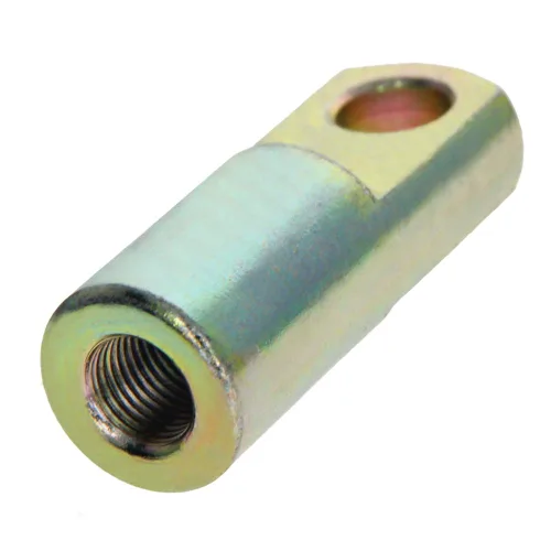 Vista 6 de Jutagoss 2pcs cilindro de aire Rod, extremo de horquilla 2.441 in longitud M12x1.25 rosca hembra Y conector