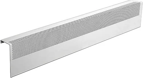 Vista 10 de Baseboarders Basic Series Cubierta Deslizable para Calentador de Zócalo de Acero Galvanizado de 3 pies (36 pulgadas) + Tapas Terminales Izquierda