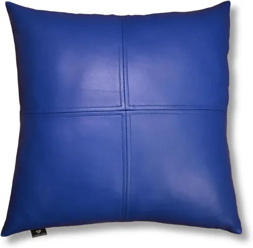 Vista 72 de Funda de almohada de cuero de cordero 100% cuero de cordero – Funda de cojín para sofá – Fundas decorativas para sala de estar y dormitorio, cuero