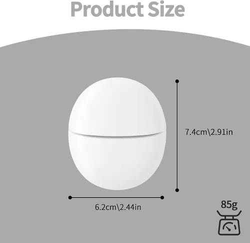 Vista 6 de Cortauñas eléctrico automático con luz y cubierta magnética, recortador de uñas recargable por USB con almacenamiento de restos de uñas, seguro