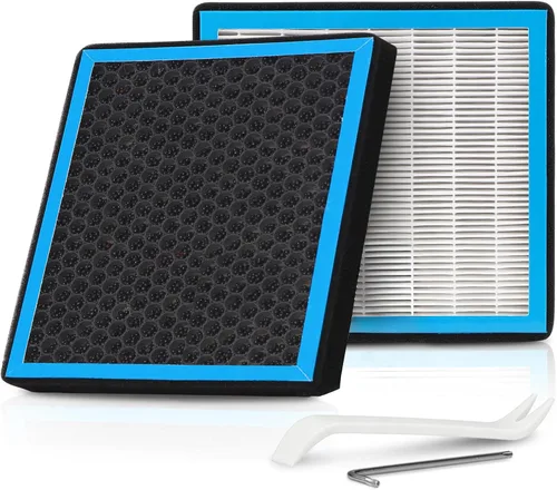 Vista 11 de CF10134 Filtro de aire de cabina HEPA para aire acondicionado con carbón activado, accesorios de filtro de aire de cabina de repuesto compatibles