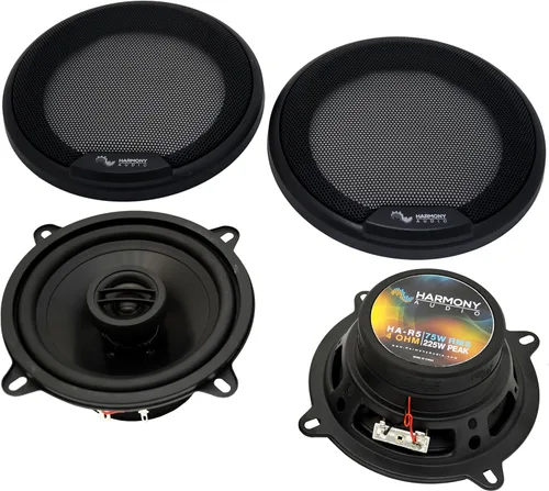 Vista 6 de Harmony Audio HA-R5 Compatible con Dodge Ram Truck 1994-2001 Car Stereo Rhythm Series 5.25" Reemplazo de 225W Altavoces y parrillas, HA-R69 6x9 450W
