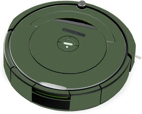 Vista 11 de MightySkins Skin compatible con iRobot Roomba 690 Robot Vacuum - Azul claro sólido Cubierta protectora de vinilo duradera y única Fácil