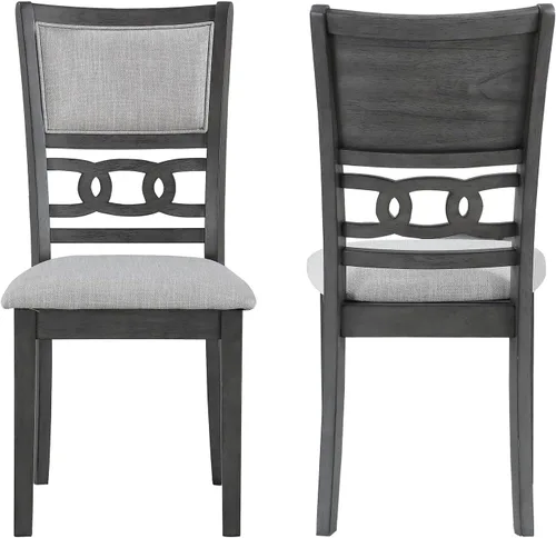 Vista 26 de New Classic Furniture Sillas de comedor Gia, juego de 2, color marrón