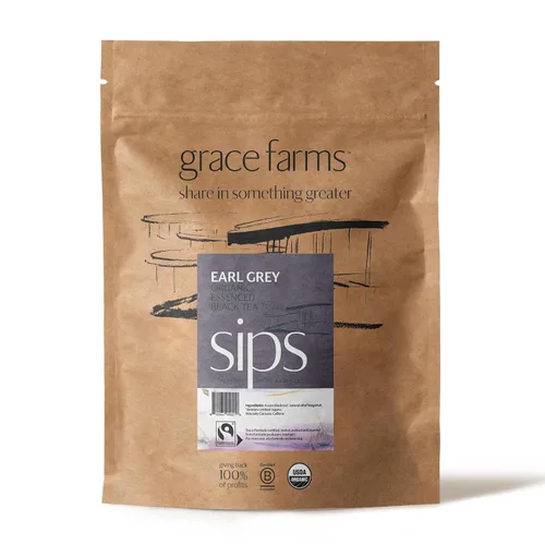 Vista 16 de Grace Farms BREATHE Wellness Mezcla de Té Orgánico (16 Sobres Piramidales) Cúrcuma y Jengibre con Hierbas Adaptogénicas Apoyo Inmunológico Sin