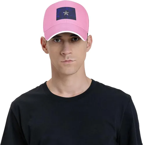 Vista 4 de Silk Style Bonnie Blue Flag Baseball Cap for Men Women Adjustable Funny Dad Hat