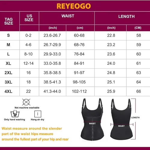 Vista 6 de REYEOGO Entrenador de cintura para mujer, chaleco de control de abdomen posparto, faja deportiva moldeadora de cintura