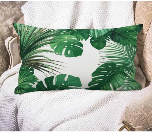 Vista 15 de EKOBLA Fundas de almohada decorativas Cactus estilo granja para sofá, cama, almohadas lumbares rectangulares oblongas de 12x20 pulgadas, con plantas