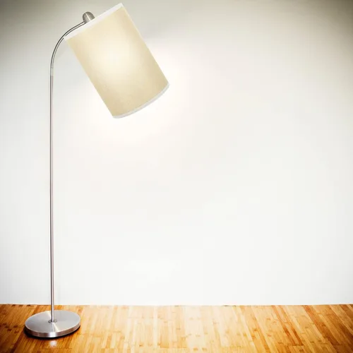 Vista 7 de KALLORY Pantalla moderna de lino, pantalla de lámpara de barril de hámster, pantalla para lámpara de pie, lámpara de mesa, bombilla de jaula