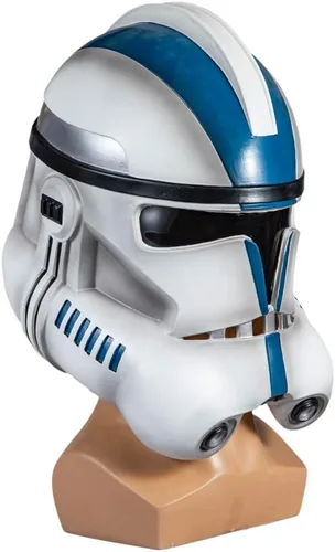 Vista 3 de Máscara de casco de soldado clon fase 2, accesorios de disfraz para Halloween, látex