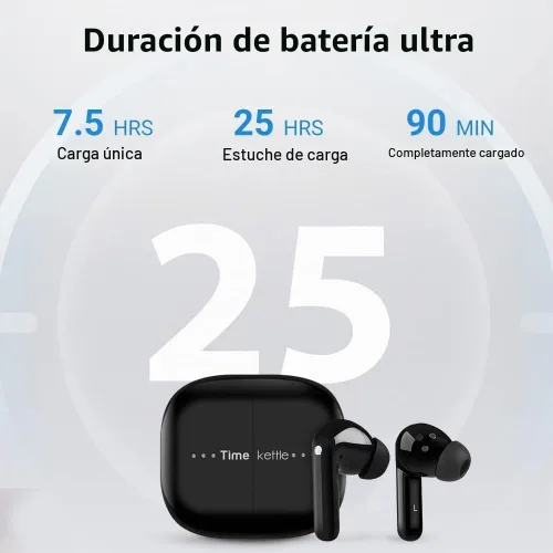 Vista 5 de Timekettle Auriculares Traductor M3 3 en 1 con traducción en tiempo real Negro