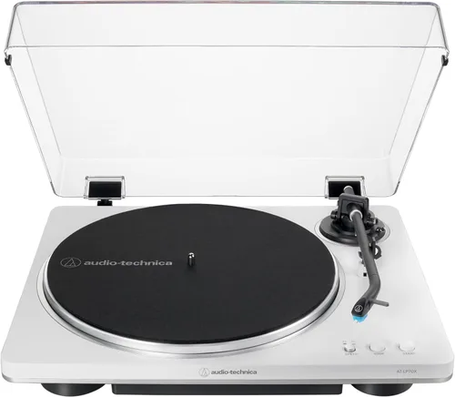 Vista 8 de Audio-Technica AT-LP70X Tocadiscos Automático (Negro/Gris)