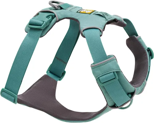 Vista 17 de Ruffwear, Front Range - Arnés reflectante para perro, suave y acolchado, de uso diario, con doble clip para correa, ajustable, ligero, para caminar