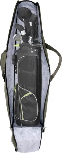 Vista 3 de Samsonite Bolsa de viaje de golf de lados suaves con poliéster 600D resistente, acolchado superior adicional, bolsillo para zapatos/accesorios