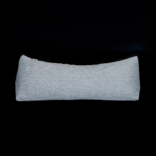 Vista 12 de Almohada de apoyo para el cuello de trigo sarraceno, almohada cilíndrica cervical, almohada ajustable de cáscaras de trigo sarraceno, alivio