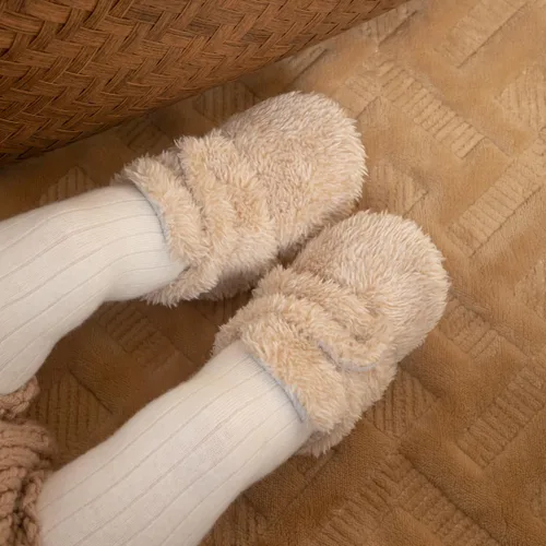 Vista 170 de Sawimlgy - Botines de algodón antideslizantes para recién nacido, con agarre, para cuna o para el invierno