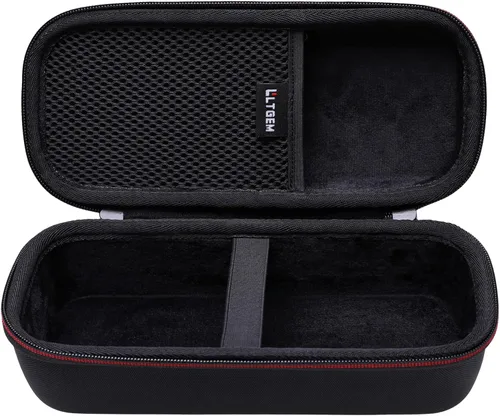Vista 2 de LTGEM - Funda rígida compatible con Bose SoundLink Flex 2ª generación/SoundLink Flex altavoz portátil Bluetooth, negro (solo funda)