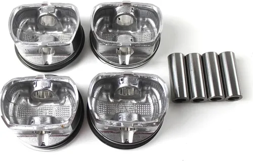 Vista 2 de Juego de pistones y anillos de motor 23410-2G000 23040-2G200 de 4 piezas compatibles con Tucson Forte Koup Forte 5 2.0L 2010-2013