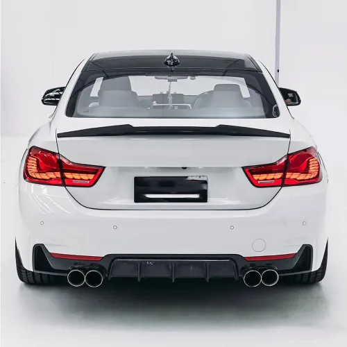 Vista 2 de Alerón de maletero para BMW Serie 4 F32 Coupé de 2 puertas 2014-2020 ABS