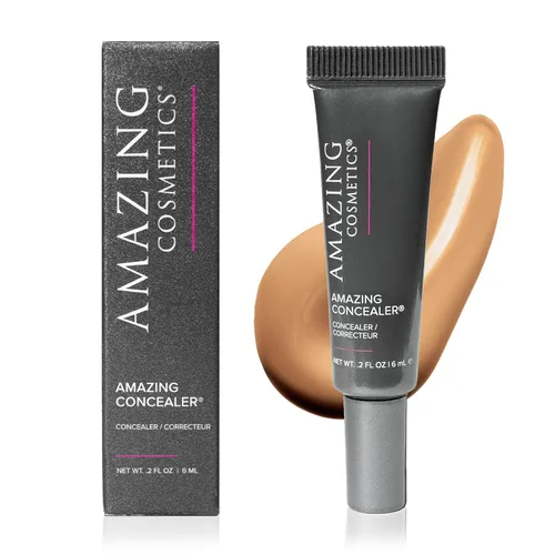 Vista 11 de AmazingCosmetics Corrector increíble, cobertura completa con cantidades de puntos, maquillaje corrector de larga duración para ojeras, manchas