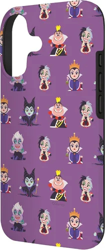 Vista 2 de Disney Villains Kawaii - Carcasa para iPhone 17, color morado