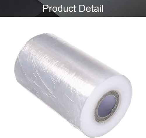 Vista 4 de Othmro Película elástica de 4.7 in x 656.2 ft, película elástica de plástico duradero, rollo de envoltura retráctil resistente para mudanzas