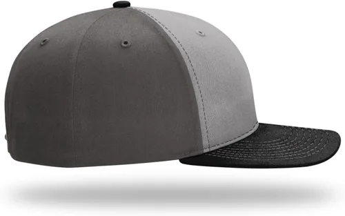 Vista 4 de Richardson 312 Gorra de béisbol ajustable con correa trasera de sarga Paquetes a granel disponibles - Talla única