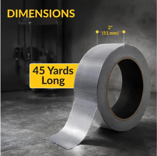 Vista 23 de Brixwell Cinta adhesiva impermeable, 1-7/8" de ancho, 60 yardas