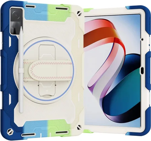 Vista 9 de Funda para Xiaomi Redmi Pad de 10.61 pulgadas lanzada 2022, funda protectora de silicona resistente a prueba de golpes para RedMi Pad de 10.61