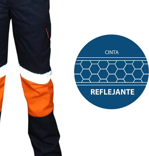 Vista 7 de Overol resistente de alta visibilidad