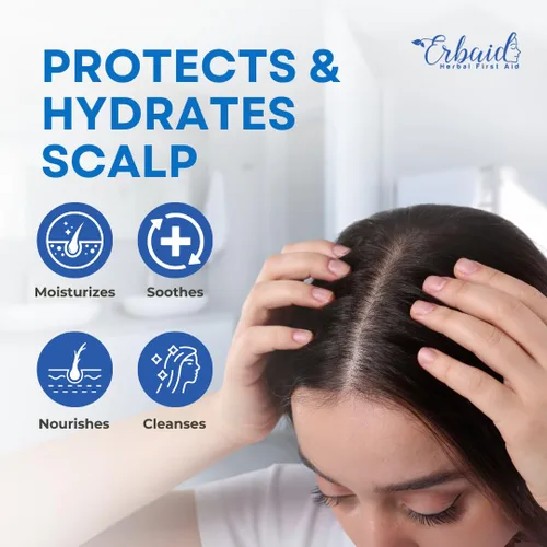 Vista 2 de Champú para eczema: limpiador diario del cuero cabelludo para el cuidado