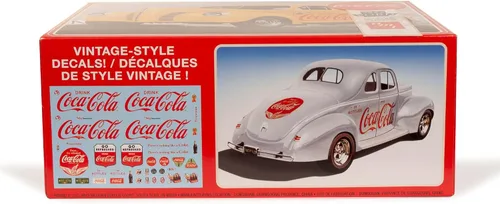 Vista 2 de Skill 3 Model Kit 1940 Ford Coupe Coca-Cola Escala 1/25 Modelo por AMT