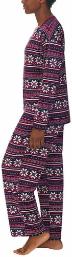 Vista 2 de Nautica Conjunto de pijama de forro polar de 2 piezas para mujer