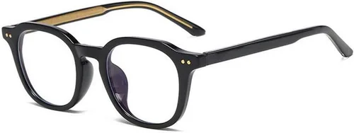 Vista 2 de Gafas de bloqueo de luz azul antiluz vintage acetato marcos de gafas de luz de borde completo unisex gafas de computadora