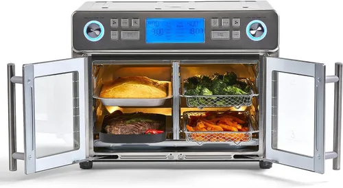 Vista 2 de Emeril Lagasse Dual Zone Technology 25QT Air Fryer Oven