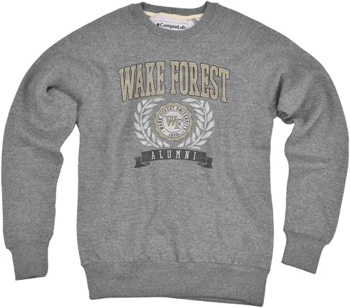 Vista 32 de Campus Lab Collegiate Classic Alumni Seal - Sudadera unisex con cuello redondo para adultos