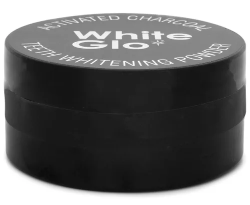 Vista 2 de White Glo Polvo blanqueador de dientes de carbón activado, altamente absorbente para limpiar manchas profundas y decoloración, sabor a menta fresca