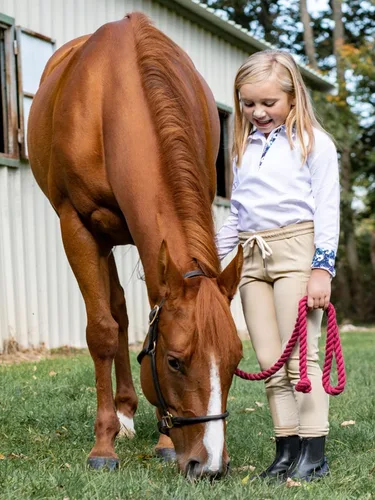 Vista 7 de Anni Lyn Sportswear Camisa Ventilated Show Niña - Manga Larga