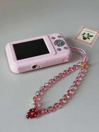 Vista 29 de Drawwind Correa con cuentas para teléfono con pulsera universal, cordón para teléfono celular lindo, pulsera de muñeca con cuentas, cadena de hilo
